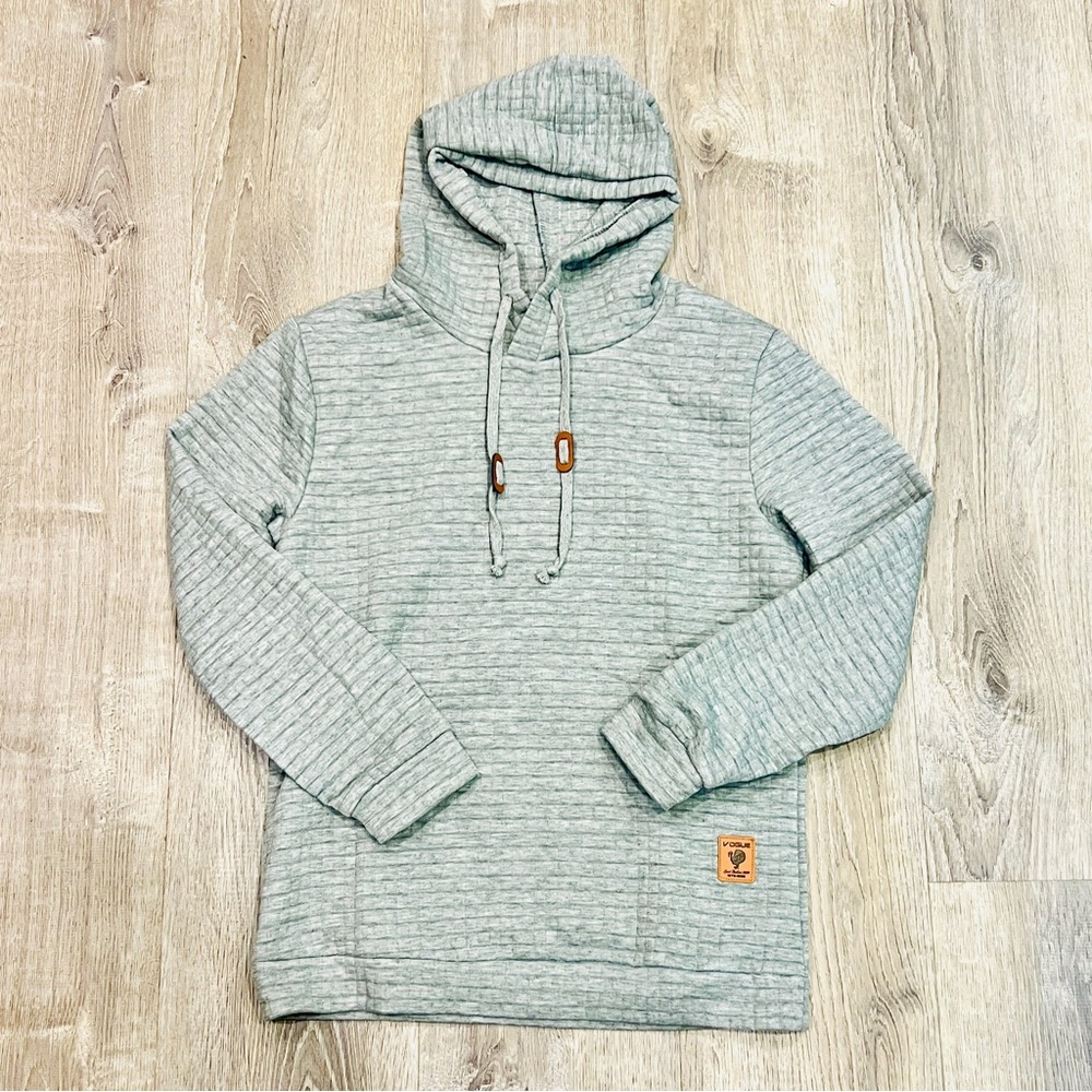 SIIMHWRSS Vogue Men's Casual Pullover Hoodie Long Sleeve Sweatshirt size L